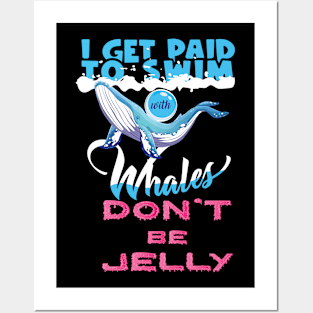 Whale Marine Biologist Marine Mammal Posters and Art